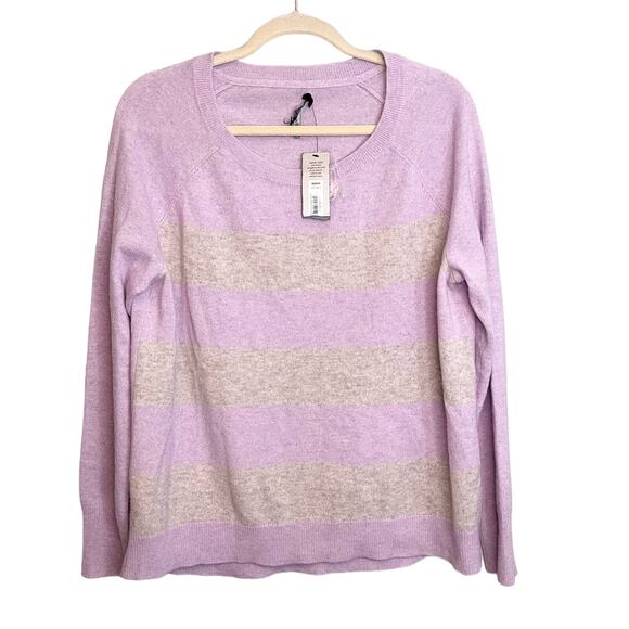 Apt. 9 Sweaters - Apt 9 Cashmere Lavender Lilac Sweater long sleeve nwt women’s size L